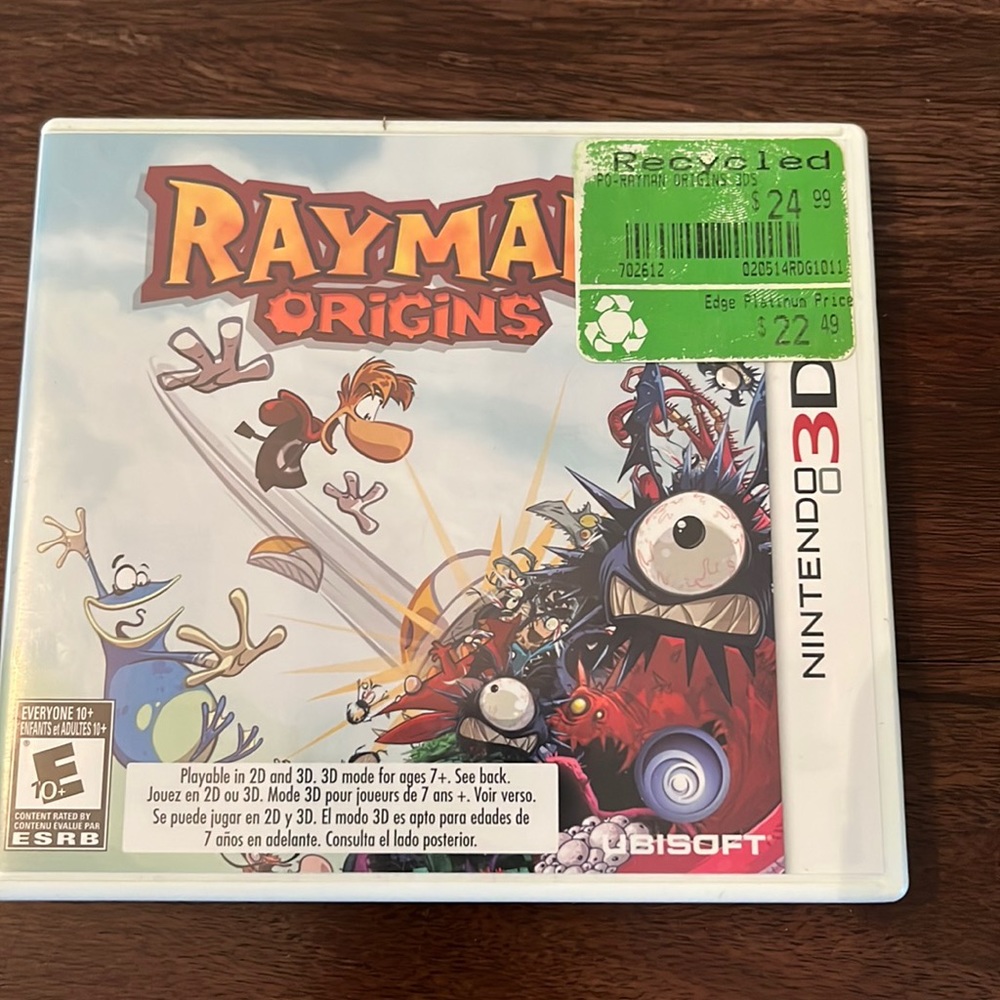 Nintendo 3DS Rayman Origins